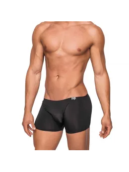 Male Power Seamless Sleek Mini Short S Black - Low Rise Comfort Fit