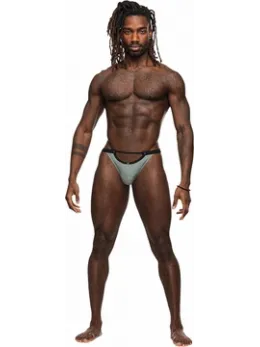 Male Power Magnificence Jock S/M Jade - Modern Waistband Intimate Apparel