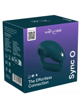 We-Vibe Sync O Intimate Partner Device Petrol Green, App Control
