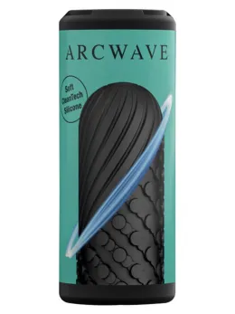 Arcwave Ghost Black Intimate Sleeve CleanTech Silicone 10 cm