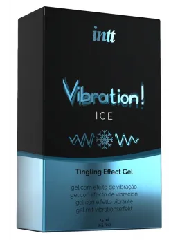 intt Vibration Ice Stimulating Gel 15 ml - Mint Effect, Unisex