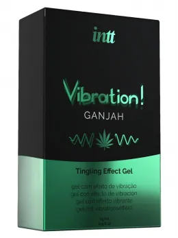 intt Vibration Ganja 15ml Stimulation Gel with Hemp Seed Oil