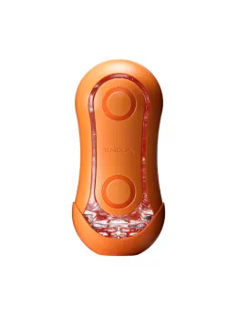 Tenga Flip Orb Sunset Orange Intimate Stimulation Device Soft Touch
