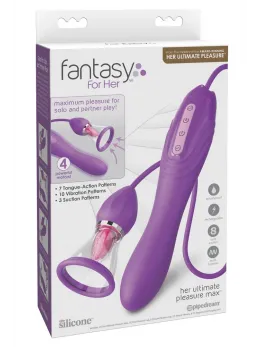 Fantasy For Her Ultimate Pleasure Max Intimate System, Purple, 22.9 cm