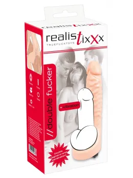 Realistixxx Double Fucker Intimate System with Vibrating Module 18 cm