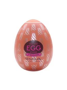 Tenga Egg Cone II Intimate Stimulation Device Brown 1 pc