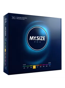MY.SIZE PRO 53mm Vegan Ultra-Thin Intimate Protection 36pcs