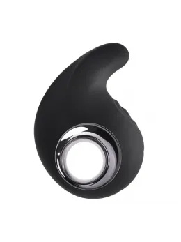 Playboy Ring My Bell Black - Dual Action Silicone Vibrator with Tapper