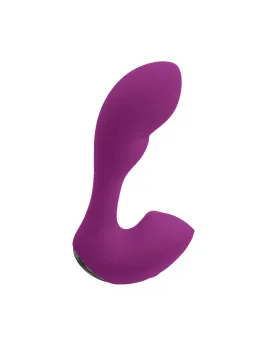 Playboy Arch G-Spot Vibrator Purple - Flexible Dual-Action, 10 Modes