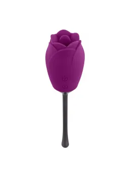 Playboy Pleasure Petal Vibrator Wild Astor - Rose-Shaped Silicone Device