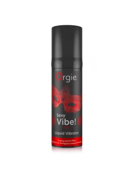 Sexy Vibe! Hot интимен гел с ягода, 15 мл