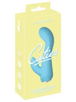 Cuties Mini Vibrator Blue 4th Gen - Compact Dual-Action Soft Touch