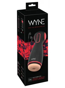 WYNE Model 06 Dual-Motor Intimate Device with Suction & Sound, Black