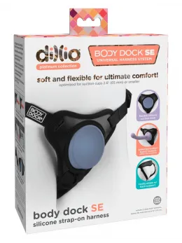 Dillio Platinum Body Dock SE Adjustable Harness System, Black