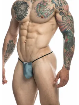 Justin+Simon Classic G-String Bulge Black Minimalist Design