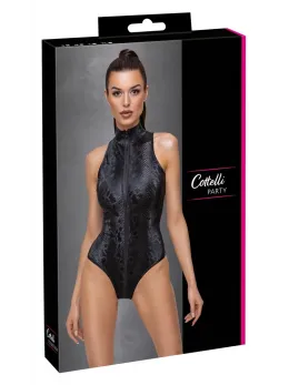 Cottelli PARTY Body Snake L - Shiny Snakeskin Pattern, Size L
