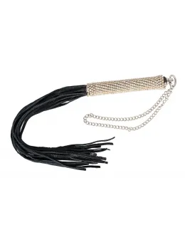 You2Toys Mini Flogger with Rhinestone Handle, 40 cm, Black