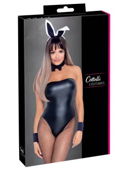 Cottelli Costumes Bunny Body XL Set - 5-Piece Matte Look Outfit