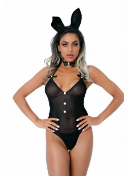 Tuxedo Bunny Roleplay Set - Elegant Mesh Costume with Accessories