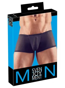 NEK Mesh Effect Men's Pants M Stretch Semi-Transparent Black