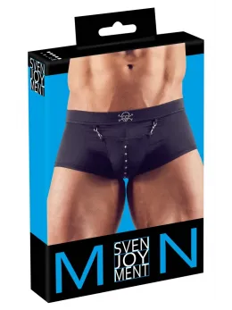 NEK Pirate Style Men's Pants M with Skull Stud & Snap Hook Pouch