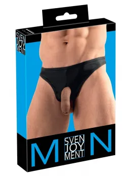 Svenjoyment Men's String Matte Look, Open Design, Size M