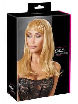 You2Toys Long Blonde Synthetic Wig Adjustable 45cm