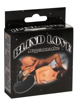 You2Toys Blindfold Blind Love Soft Black Eye Mask Adjustable Fit