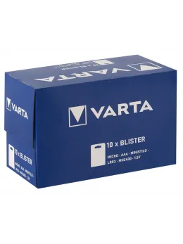 Varta AAA Batteries 40-pack Long-Lasting Power Alkaline LR03