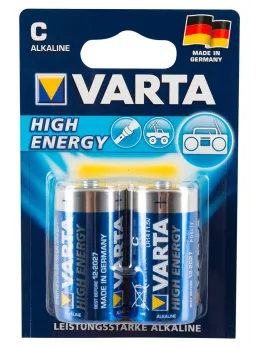 Varta C 1.5V Batteries 2-Pack - Long-Lasting Power Cells