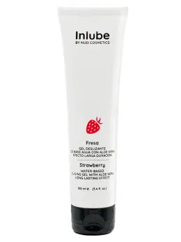 Nuei Inlube Water-Based Gel Strawberry Aroma 100ml Vegan Formula
