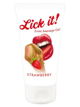 Orion Lick it! Vegan Gel Strawberry Scent 50 ml Water-Based