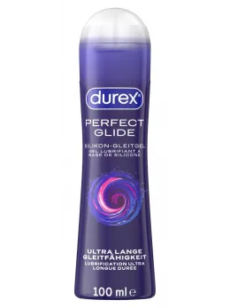 Durex Perfect Glide 100 ml Silicone-Based Lubricant, Long-Lasting Formula