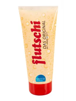 Flutschi Original Lubricant 200ml - Silicone & Water-Based, Amber Scent