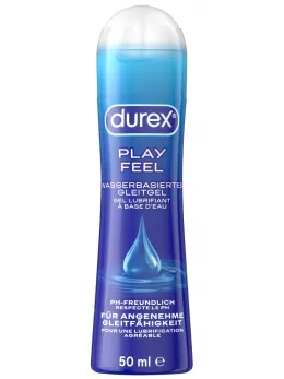 Durex Play Water-Based Lubricant 50ml - Lightweight, Dermatologically Tested
