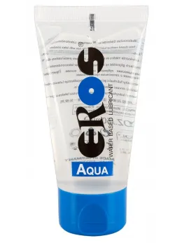 EROS Aqua Water-Based Lubricant 50 ml - Odourless, Medical-Grade Formula