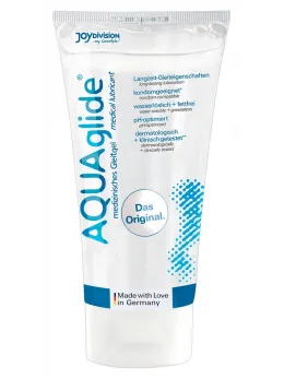 AQUAglide Water-Based Lubricant 50ml - Clear Formula, Compact Size
