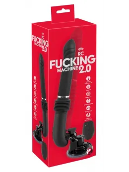 You2Toys RC Thrusting Machine 2.0 with Remote Control, Adjustable Angle, Black