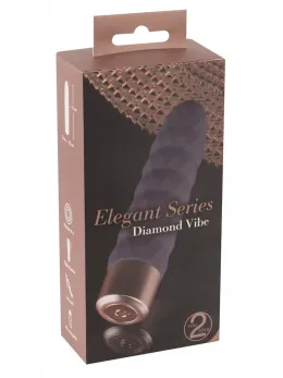 You2Toys Diamond Vibe Intimate Massager 10 Modes, Purple, 15 cm