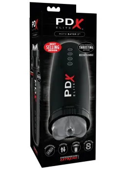 PDX Elite Motobator 2 Black Intimate Automatic Device 23.1 cm