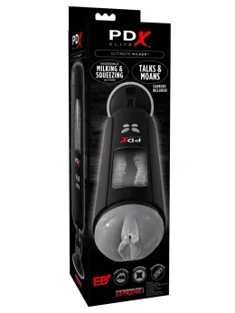 Elite Ultimate Milker автоматичен мастурбатор, черен, 27 см