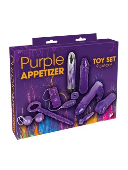 You2Toys Purple Intimate Set 9-Piece Multitexture Kit TPE/ABS