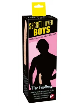 You2Toys Poolboy Silicone Vibrator 21 cm, Multi-Speed, Natural Color