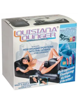 Louisiana Lounger надуваем фотьойл за секс с вибрация