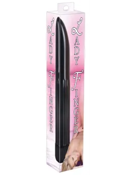 You2Toys Lady Finger Black Compact Vibrating Device 13cm ABS