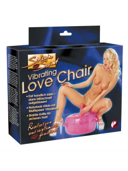Silvia Saint Inflatable Intimate Chair with Multi-Speed System, Black