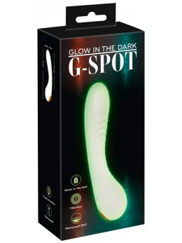 You2Toys Glow G-Spot Silicone Vibrator, Waterproof, 9 Modes, 17.9cm