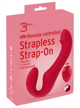 You2Toys RC Strapless Vibrating Double System 19.1 cm Silicone Purple