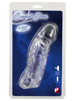Crystal Clear Enhancement Sleeve with Extension and Support Ring 19.2cm