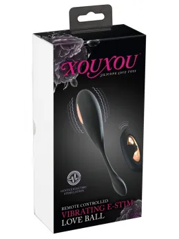 JOLT e-RC кегел топче с електростимулация и вибрация, розово, 18,6 см